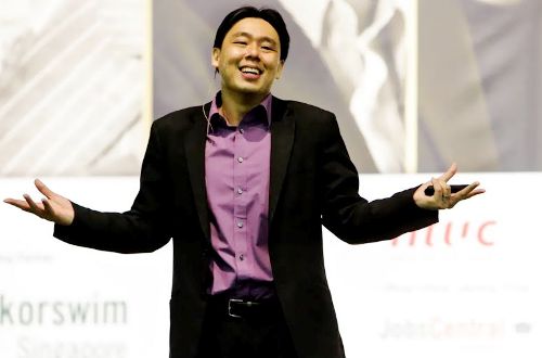 Young millionaire Adam Khoo - author of 13 best-selling books.