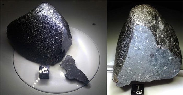 Mars Meteorite Black Beauty