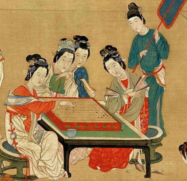 Spring in March: Playing Chess in the Pavilion and the Spring Festival