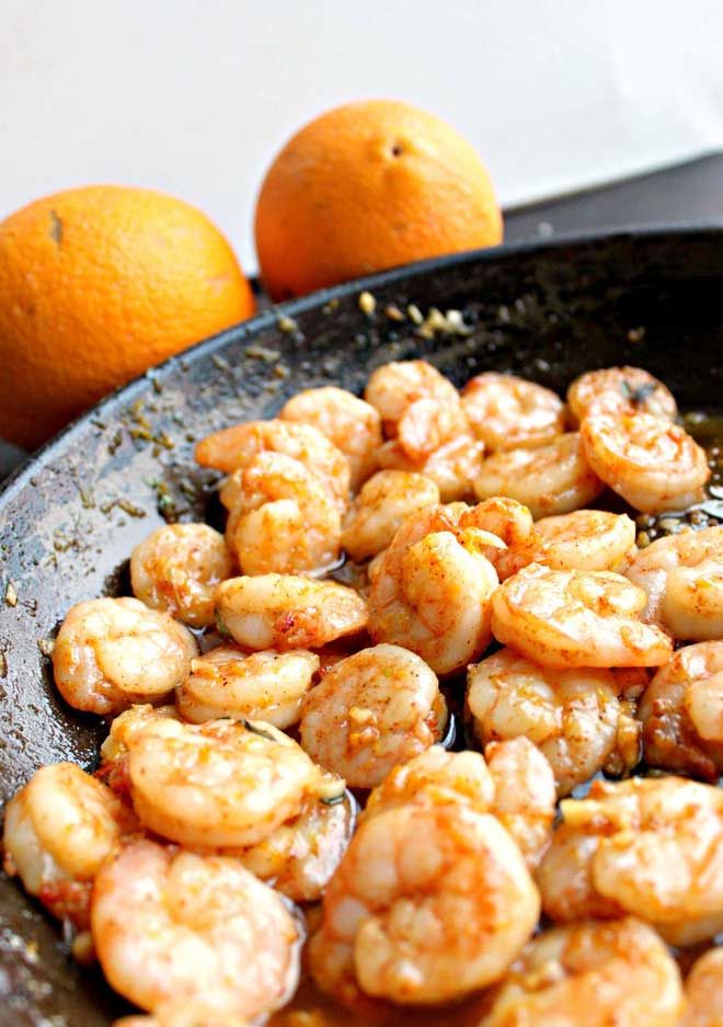 Do not eat shrimp with foods high in vitamin C