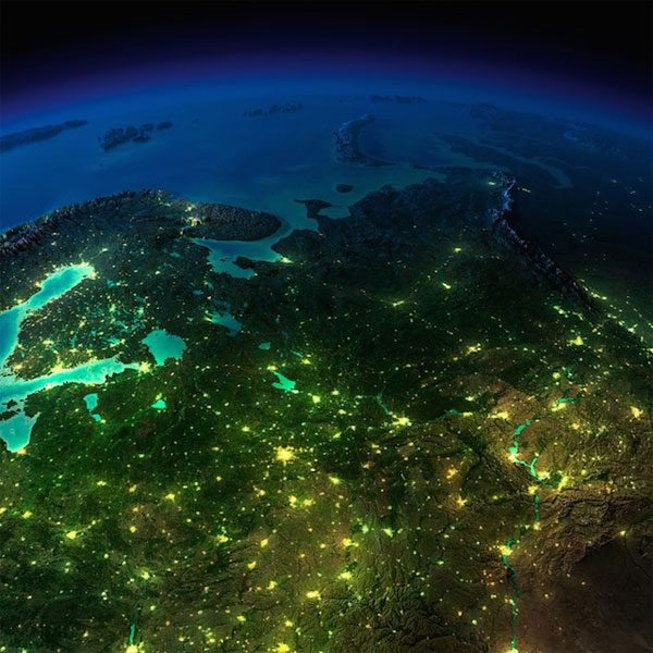 Stunning images of Earth at night