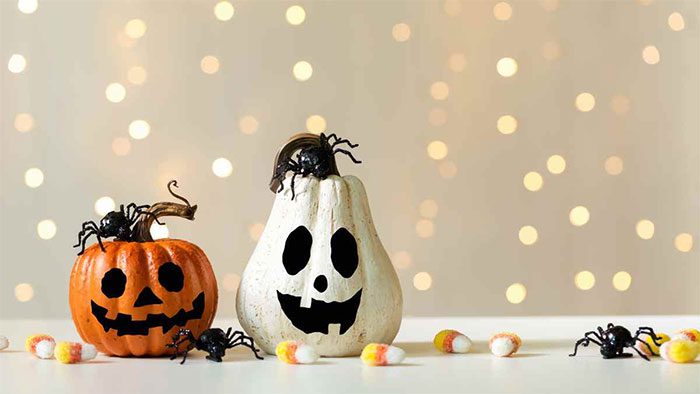 Home decoration is an essential activity for Halloween.