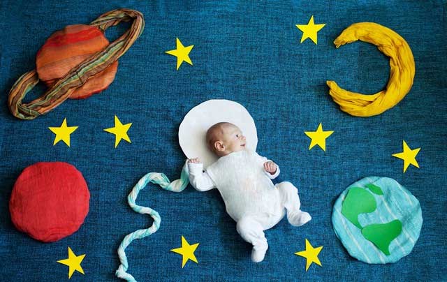 Children born on the Moon may have thinner bones than those on Earth.