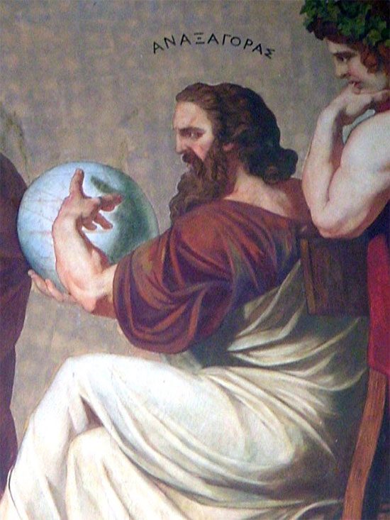 Philosopher Anaxagoras believed that the Moon is a rocky body and not a powerful deity.