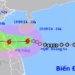 tropical depression strongly upgraded to storm number 4 warning distance da nang 210km 136803