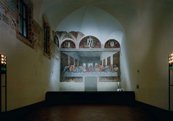 Santa Maria delle Grazie was once repurposed as a stable