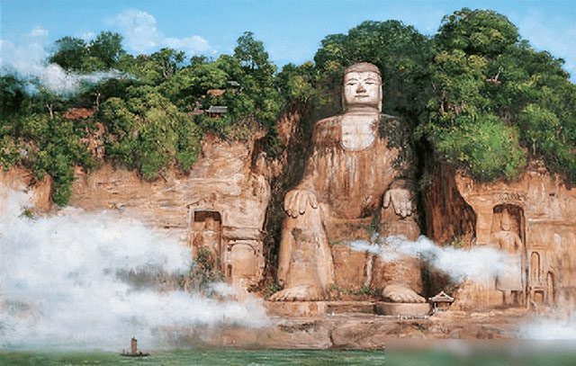 tuong phat khong lo leshan 3