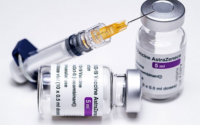 AstraZeneca vaccine may cause thrombocytopenic thrombotic syndrome.