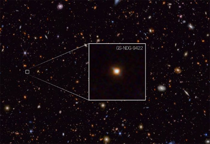 The strange object observed by James Webb is a galaxy entirely different from known galaxies