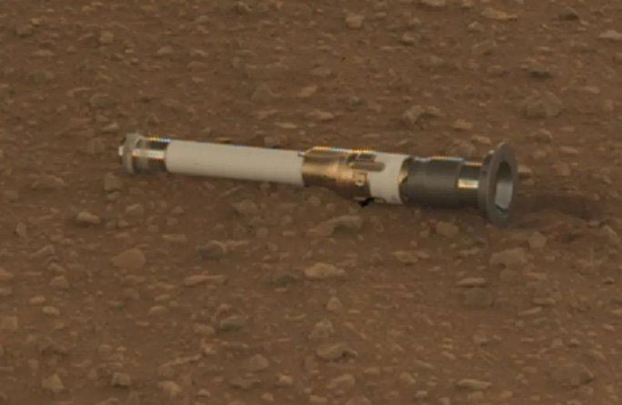 The mysterious object left by Perseverance on the Martian surface