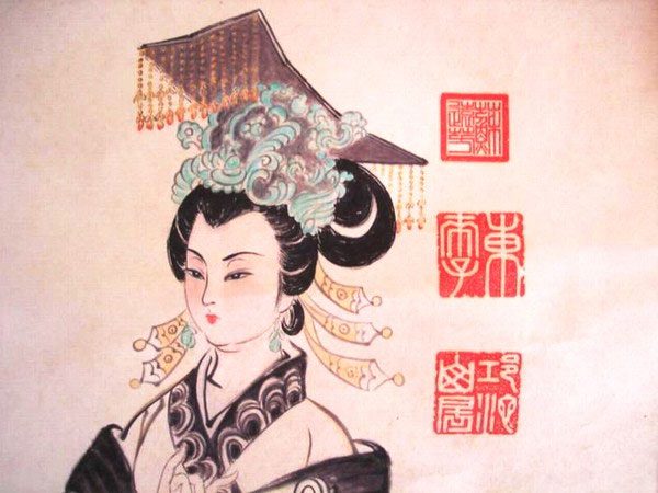 What crimes did Wu Zetian commit as passed down through folklore?