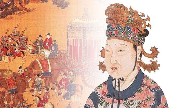 What crimes did Wu Zetian commit as passed down through folklore?