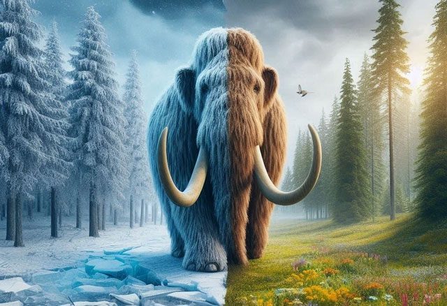 The rise of post-Ice Age vegetation may be the cause of mammoth extinction