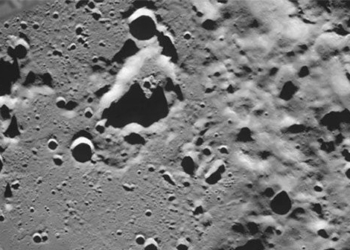 volcano images on the moon taken by luna 25 spacecraft 129307