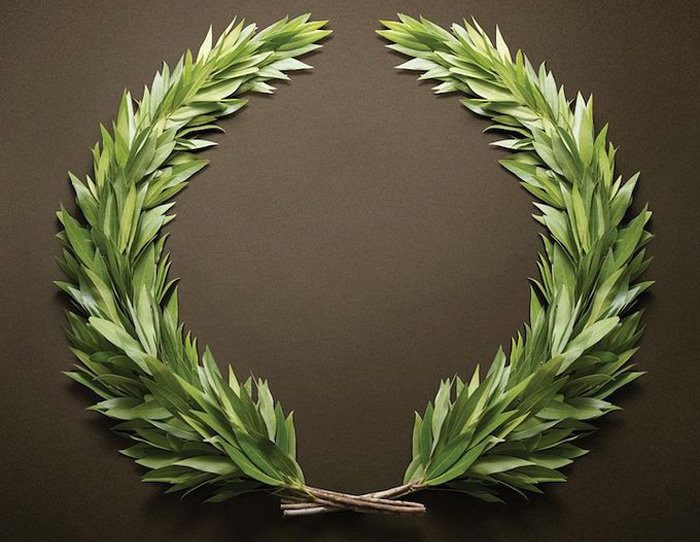 Ancient wreaths were described as having a horseshoe shape.