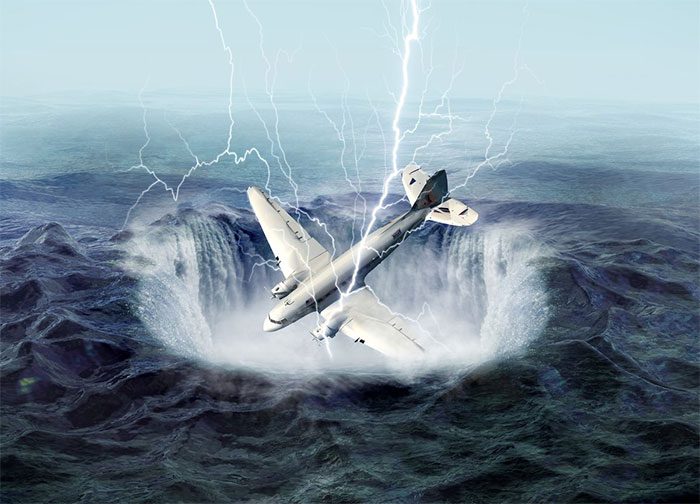 About 50 ships and 20 aircraft have disappeared in the Bermuda Triangle.