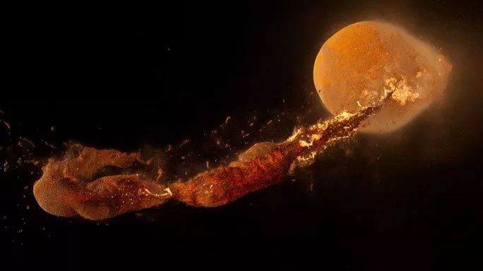 The Moon formed just hours from the debris torn from Earth