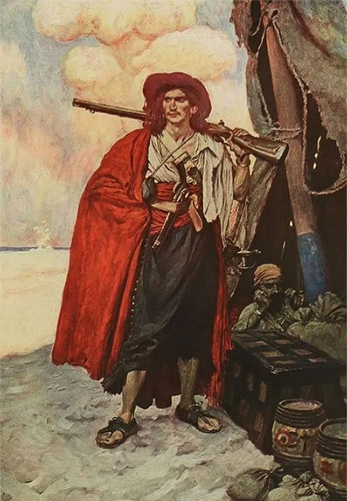 "Pirate King" Henry Avery and his crew amassed significant wealth from their plunders.