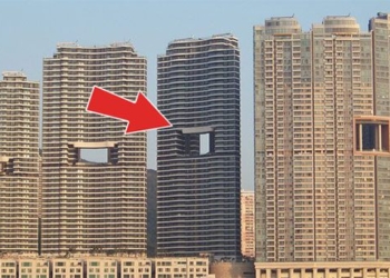 why high rise buildings in hong kong often have a hole in the middle 106939