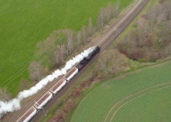 why the train goes alone on a road but still often has to honk 137594 2