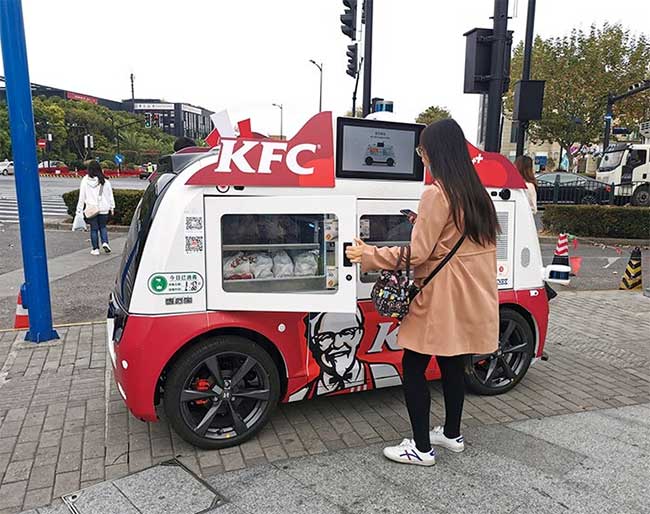 Automated KFC vending machine