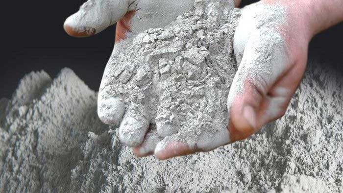 The main materials for cement production are limestone, clay, and fine sand.