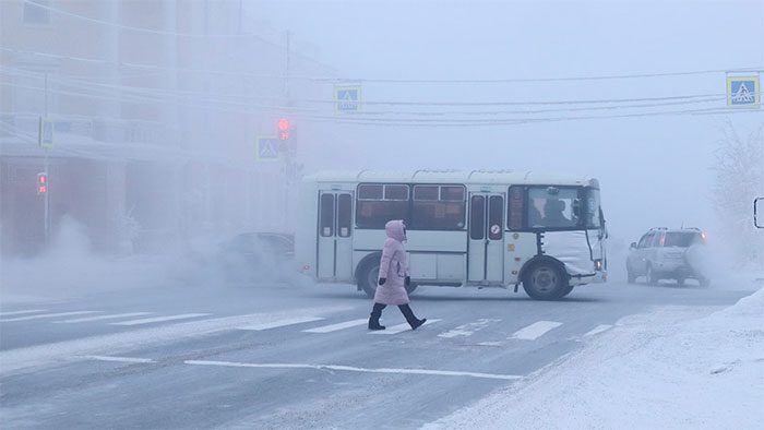 Yakutsk is the coldest city in the world