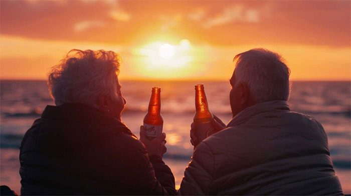 The compatible drinking group tends to live longer, as long as they consume at a moderate level.