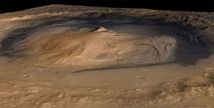 Gale Crater on Mars