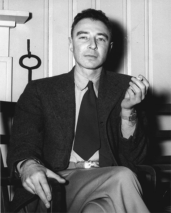 Scientist Julius Robert Oppenheimer.