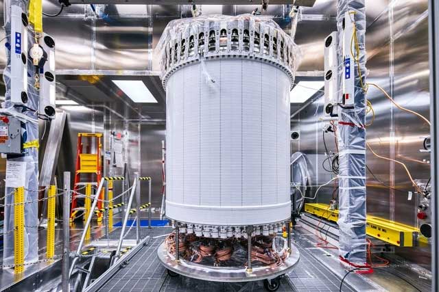 Machine from the LZ Dark Matter detection project