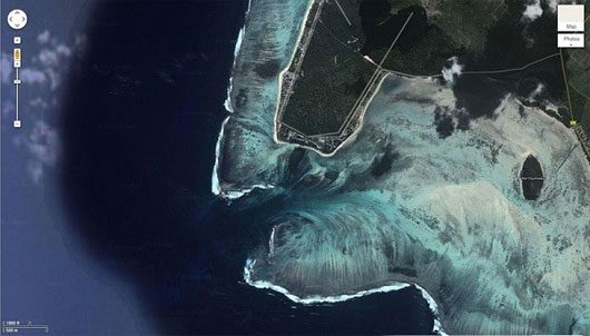 The Marvelous Beauty: The 'Underwater Waterfall' at Mauritius