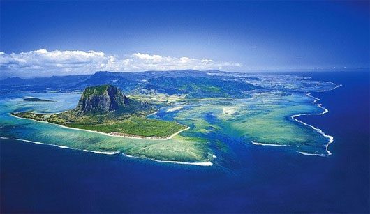 The Marvelous Beauty: The 'Underwater Waterfall' at Mauritius