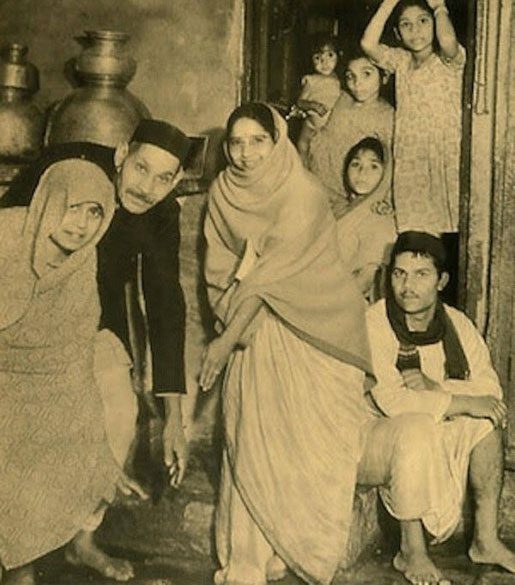 Shanti Devi (third from left) never married and lived with her parents