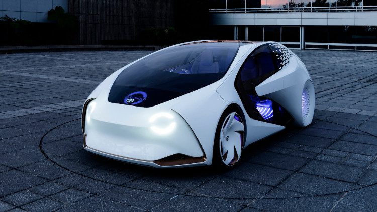 Toyota Concept-i vehicle.