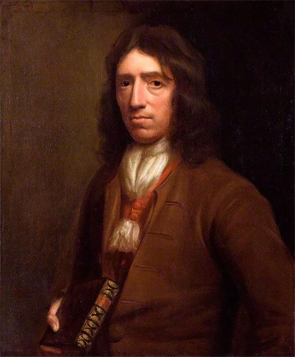 The portrait of the first naturalist, William Dampier.