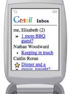 access gmail via mobile phone 2215