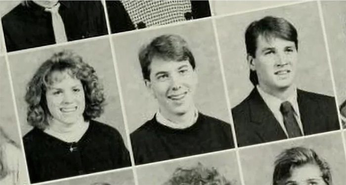 A yearbook photo may reveal a person's lifespan trend.