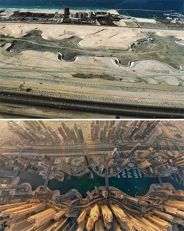 Dubai Marina 2000 - 2020