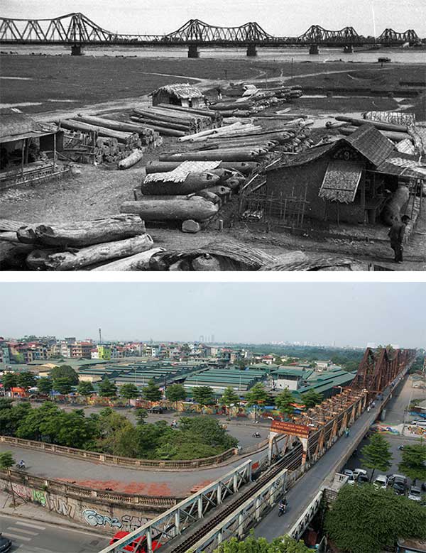 The old Bamboo Wharf Market is now known as Long Bien Wholesale Market.