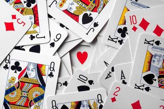 Playing cards originated in Asia before spreading to Europe, America, and the rest of the world.