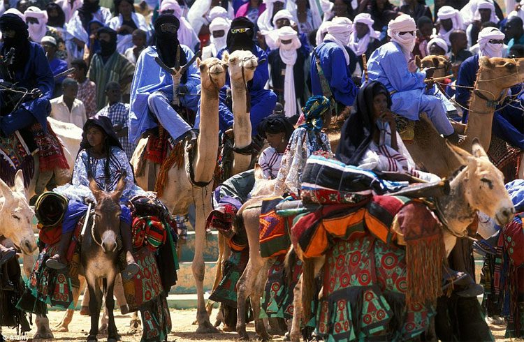 The Tuareg take great pride in their customs and traditions.