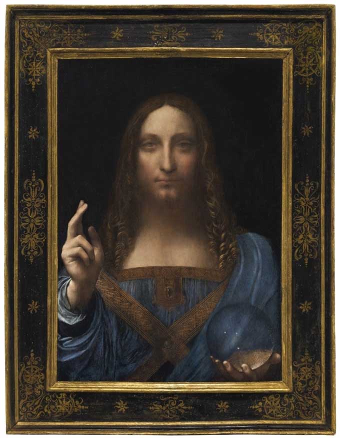 buc hoa Salvator Mundi