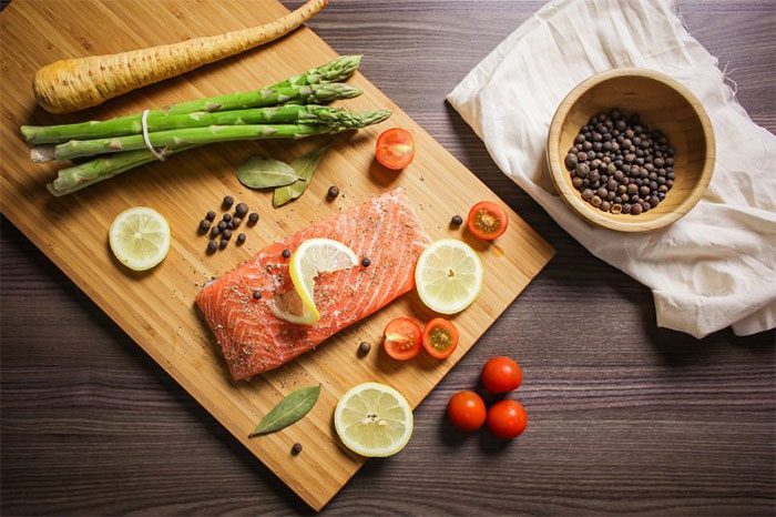 Fish rich in omega-3 fatty acids