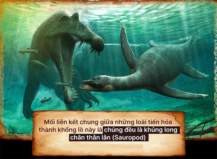 Giant dinosaurs