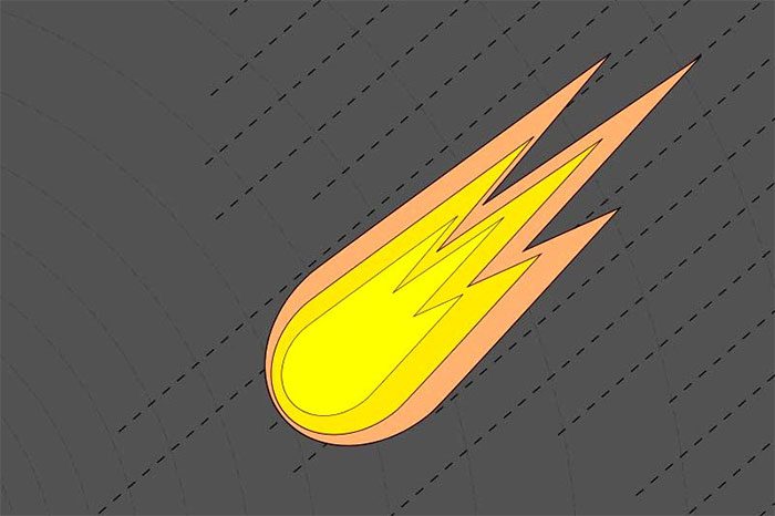 The meteorite impact is considered the cause of dinosaur extinction