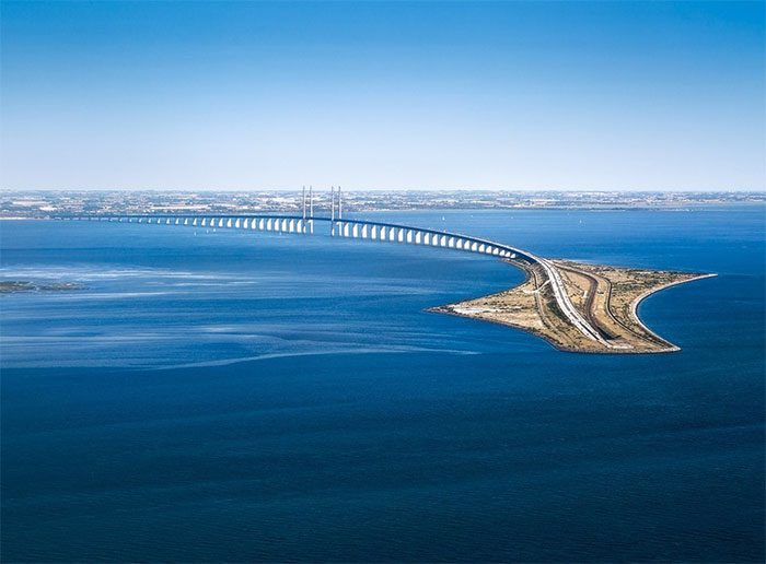 Oresund Bridge, Denmark and Sweden