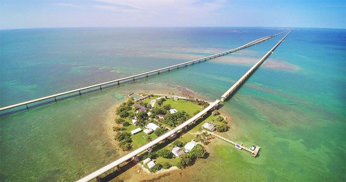 Seven Mile Bridge, Florida, USA