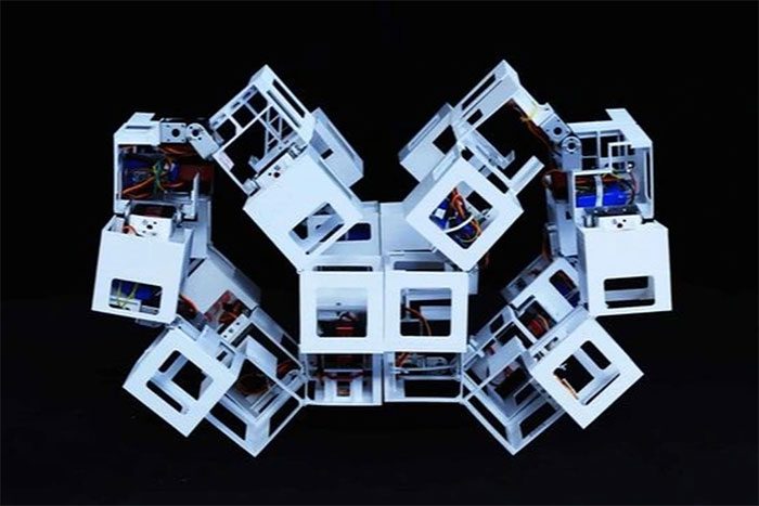 Cubic structure based on Origami art