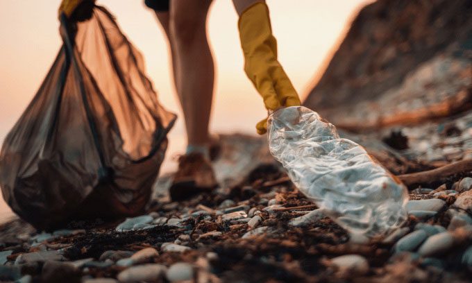 Microplastics from plastic bottles negatively impact the ecosystem.